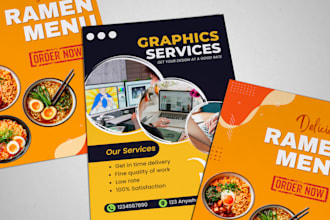 design a motion flyer or poster in just 2 hrs