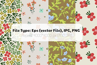 unique vector premium seamless pattern for fabrics and apparel