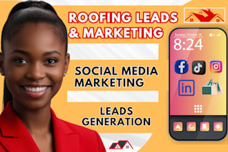 do roofing leads marketing, roofing leads website facebook ads google ads tiktok
