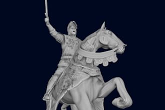 3d printable models, wargaming, ttrpg model anime figuring, stl, zbrush zpr, obj