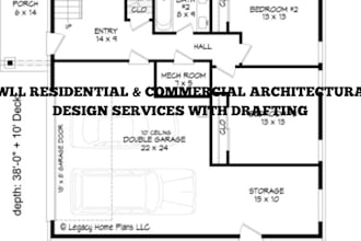 do architectural stamp, mep stamp, structural plan, and seal for USA city permit