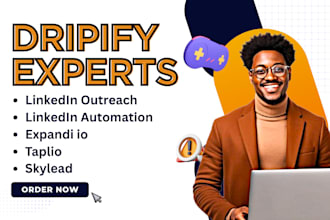 setup dripify expandi io taplio for linkedin outreach campaign