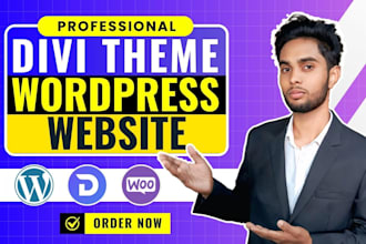 be divi expert to customize your divi website with divi theme