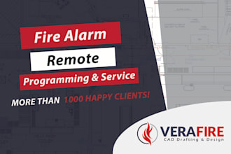 perform remote programming or service on fire alarm systems