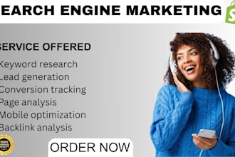 audit setup and optimize google ads PPC search campaign as a SEM specialist
