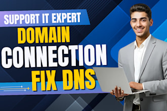 fast revamp, fix, connect domain, subdomain to godaddy, shopify, wix, system io
