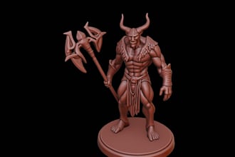 craft 3d printable figure from inages,convert2d into 3d stl,sculpt3d toy figure