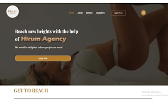 develop a professional onlyfans agency website, modeling website and management