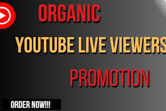 promote your youtube live viewers to targeted audience to boost viewers