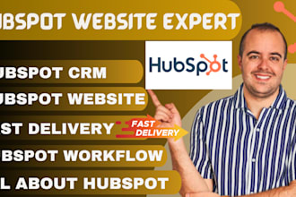 build and develop hubspot landing pages, hubspot website, figma to hubspot