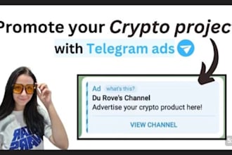 organic 90m crypto followers twltter x marketing telegram ads memecoin promotion