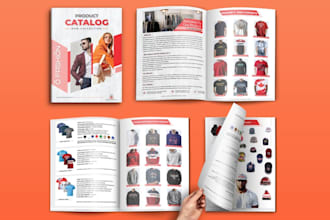 design magazine cover product catalog company profile magazine layout lookbook
