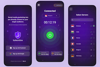 develop vpn app, openvpn, vpn server, admob ads, wireguard, video ads with admin