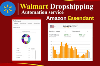manage your amazon dropshipping with essendant and  walmart dropshipping wfs