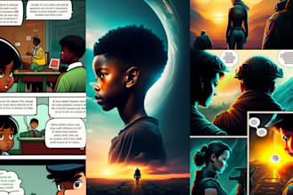 create ai children story book, ai children book illustration