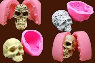 design custom 3d mold  silicone mold plastic mold injection mold and resin mold