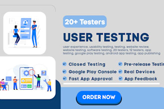 do user testing for your device and review your website or app