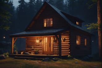 build and rendering for your gym,pilates,3d tiny homes,cabins,kiosks,3d sketchup