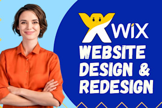 design, redesign, create your wix website wix landing page