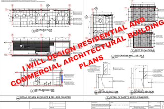 be your architect, for house plans mep drawing, stamped architectural design