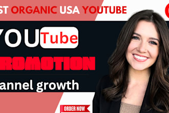 do USA youtube promotion for real engagement, views, and subscribers