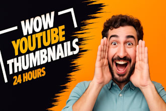 je créerai des miniatures youtube, tiktok pro en 24h