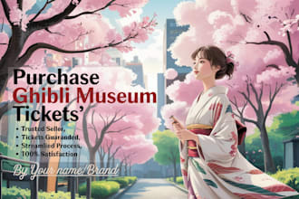book your official ghibli museum tickets with full support stress free