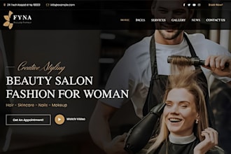 design hair extension shopify store beauty website hair extension website