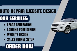 design auto repair website car detailing auto detailing car repair website