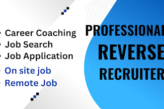 find job, search and apply remote jobs, jobs interviews using reverse recruit,