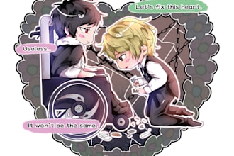 draw cute chibi for fanart, oc, vtuber, merchandise, emote