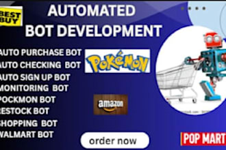 auto purchase bot pokemon bot checkout bot auto buying bot monitor bot