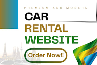 design taxi dispatch limo chauffeur booking car rental travel affiliate website