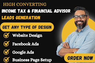 generate income tax leads, financial leads, bookkeeping leads, accounting leads