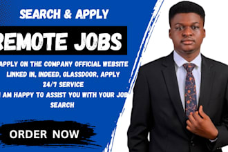 search and apply for remote jobs, onsite jobs, or any job applications