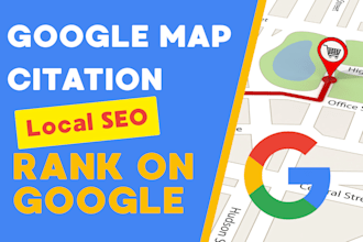 setup google my business, profile ranking, professional map citation, local SEO