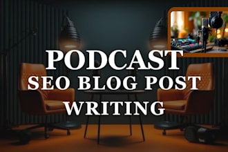 write SEO blog posts from your podcast show notes youtube or christian content