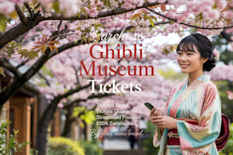 reserve your ghibli museum tickets and handle everything stress free