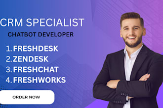 create freshdesk freshwork, freshchat, and zendesk,