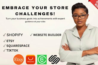 redesign shopify squarespace pod etsy tiktok printful printify gelato seo