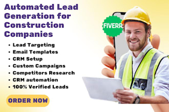be your construction company social media marketing manager construction leads