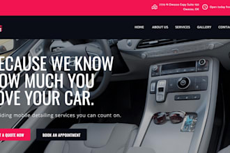 car detailing website, taxi booking, chauffeur, vtc, limousine, airport transfer