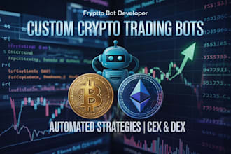 custom crypto trading bot development, strategy automation