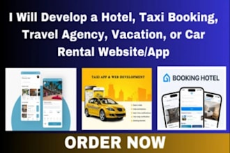 create a professional tour booking website and travel agency website