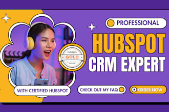 be your certified hubspot CRM expert