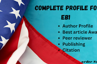 create eb1 niw researcher profile for usa immigration
