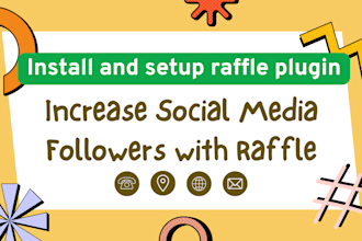 create raffle giveaway on your wordpress website