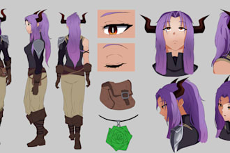draw your character sheet