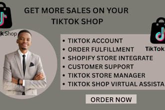 manage your tiktok shop orders and customer support as a virtual assistance