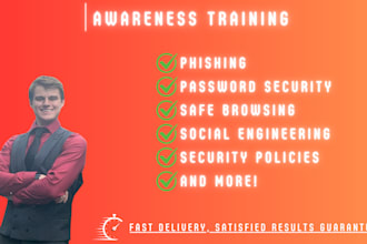 provide security awareness training
